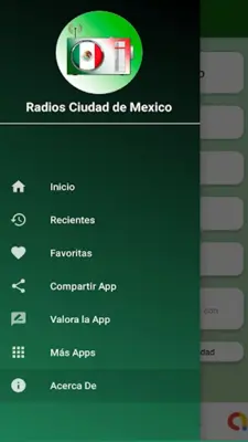 Radios Ciudad de Mexico android App screenshot 3